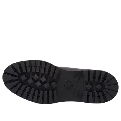 Timberland 6 Inch Ski School Premium Waterproof Boot 'black Helcor Leather White' In Multi