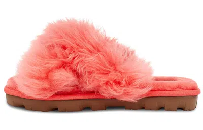 Ugg (wmns)  Fuzzalicious Slipper Coral Red In Red