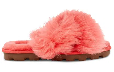 Ugg (wmns)  Fuzzalicious Slipper Coral Red In Red