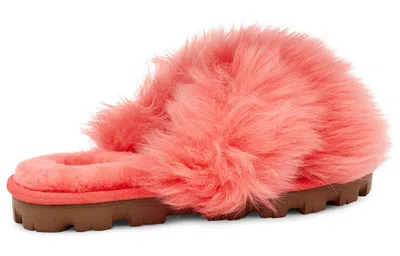 Ugg (wmns)  Fuzzalicious Slipper Coral Red In Red