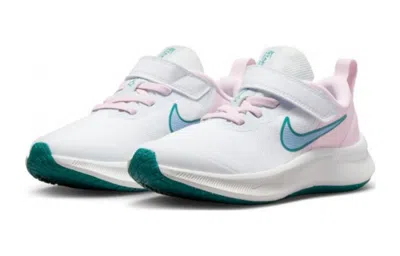 Nike (ps)  Star Runner 3 'white Pink Mineral Teal' In Multi
