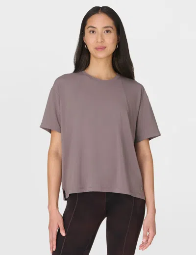 Sweaty Betty Women's Soft Flow Studio T-shirt In Gray