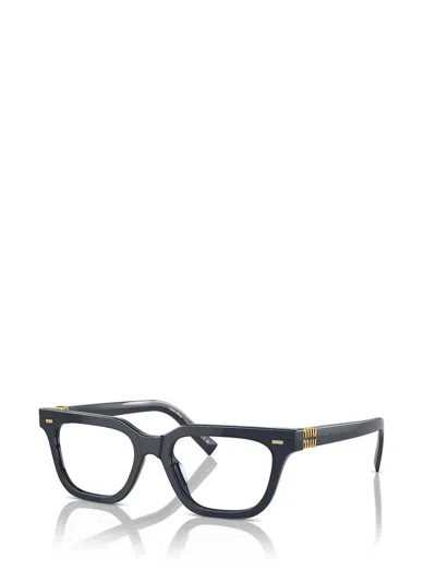 Miu Miu Rectangular Flat Mirror In Black