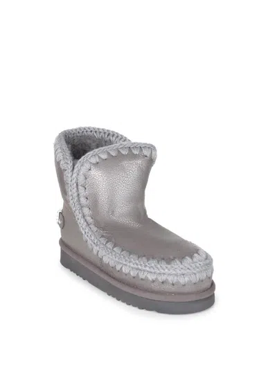 Mou "eskimo18" Ankle Boots In Gray
