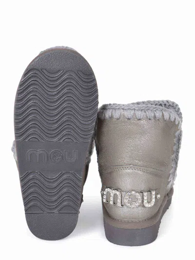 Mou "eskimo18" Ankle Boots In Gray