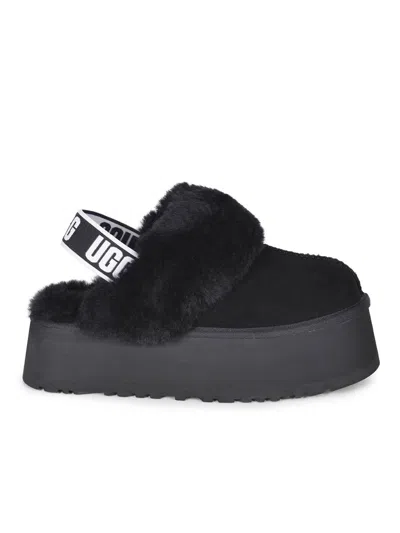 Ugg Sling-back Slipper Shoes In Black