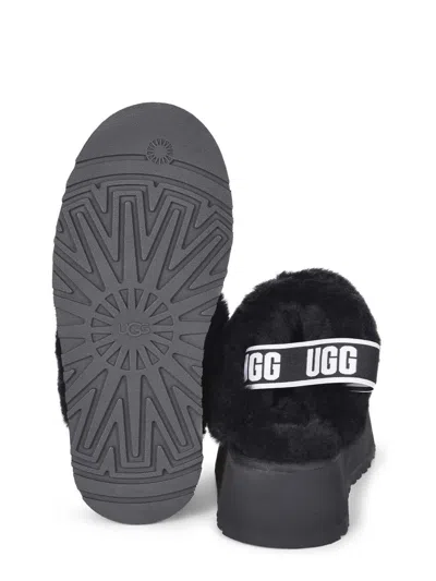 Ugg Sling-back Slipper Shoes In Black