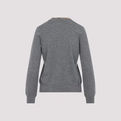 Burberry Sweater In Gray