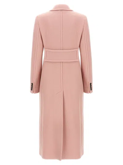 Sportmax Comune Coat In Pink