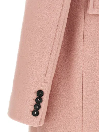 Sportmax Comune Coat In Pink