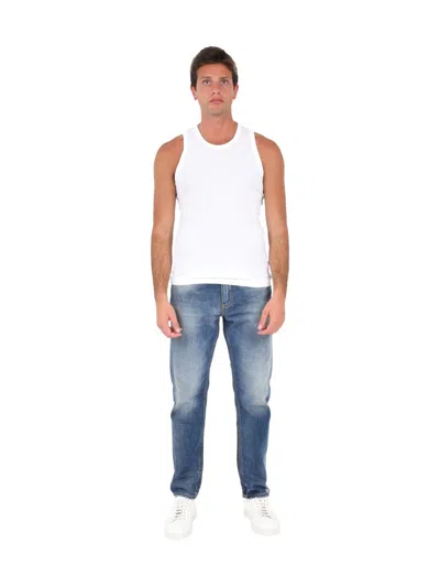 James Perse La Muscle Tank Top In White