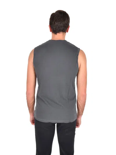 James Perse La Muscle Tank Top In Gray