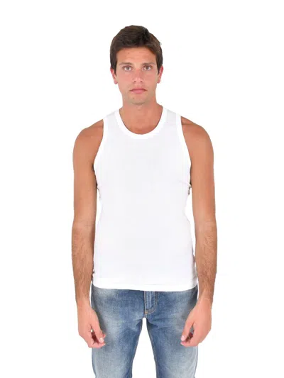 James Perse La Muscle Tank Top In White