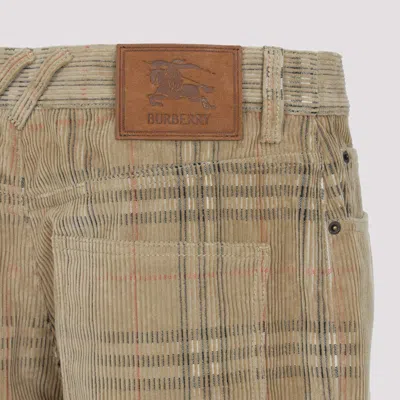 Burberry Pants In Neutral