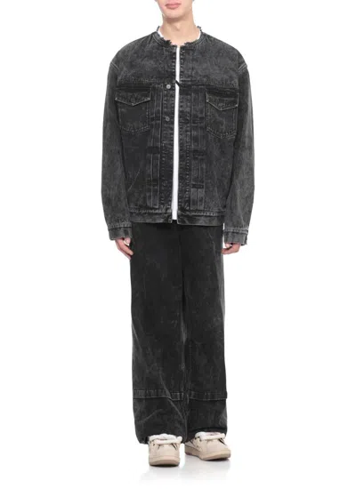 Lanvin Beige Curb Leather With Snake Laces Sneakers In Neutral