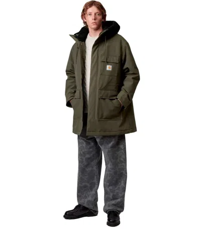 Carhartt Wip Siberia Vitola Parka In Green