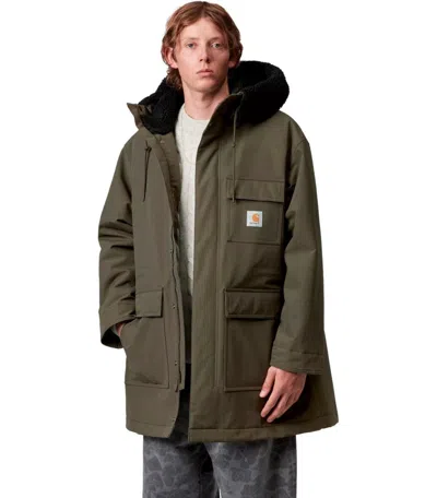 Carhartt Wip Siberia Vitola Parka In Green