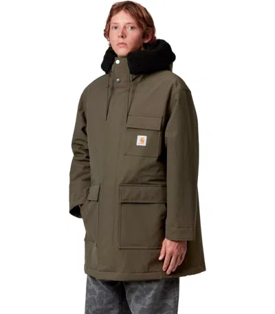 Carhartt Wip Siberia Vitola Parka In Green