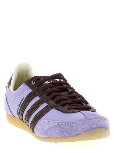 Adidas Originals X Wales Bonner Suede-leather Sneakers In Purple