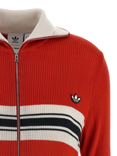 Adidas Originals By Wales Bonner Wb Track Sweatshirt In Red