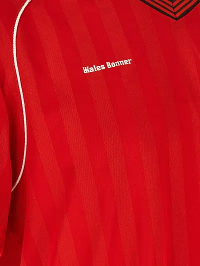 Adidas Originals By Wales Bonner Wb Football T-shirt In Red