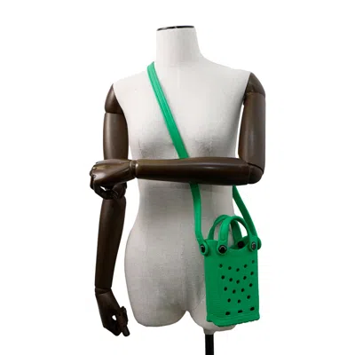 Pre-owned Balenciaga Green Rubber Shoulder Bag ()