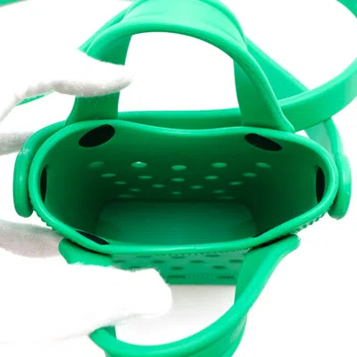 Pre-owned Balenciaga Green Rubber Shoulder Bag ()