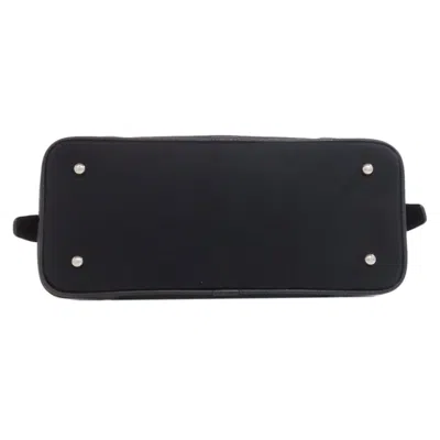 Pre-owned Bally Beige Black Nylon Shoulder Bag () In Multi