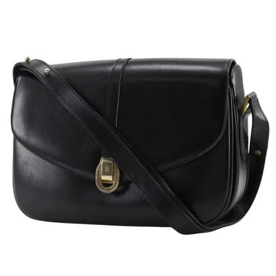 Pre-owned Bally Black Leather Shoulder Bag ()