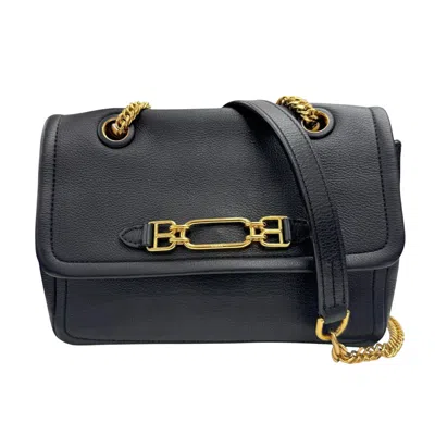 Pre-owned Bally Black Leather Shoulder Bag ()