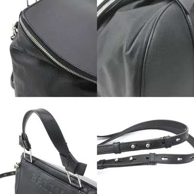 Pre-owned Bally Black Leather Shoulder Bag ()