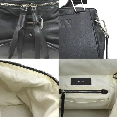 Pre-owned Bally Black Leather Shoulder Bag ()