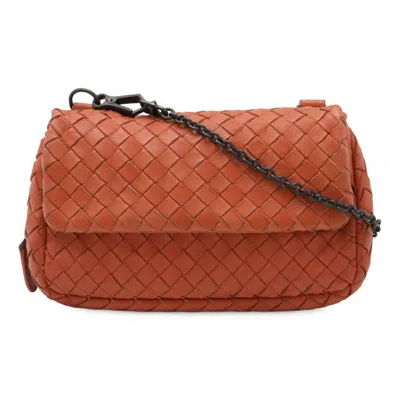 Pre-owned Bottega Veneta Black Intrecciato Clutch Bag Pochette Shoulder Bag ()