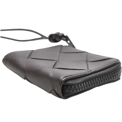 Pre-owned Bottega Veneta Brown Leather Wallet (bi-fold) ()