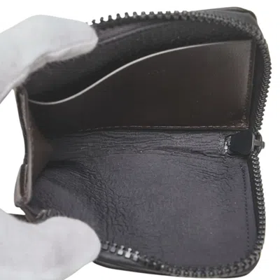 Pre-owned Bottega Veneta Brown Leather Wallet (bi-fold) ()