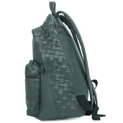 Pre-owned Bottega Veneta Green Leather Backpack ()