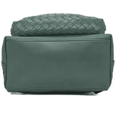 Pre-owned Bottega Veneta Green Leather Backpack ()