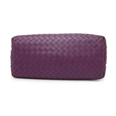 Pre-owned Bottega Veneta Intrecciato Purple Intrecciato Handbag Shoulder Bag ()