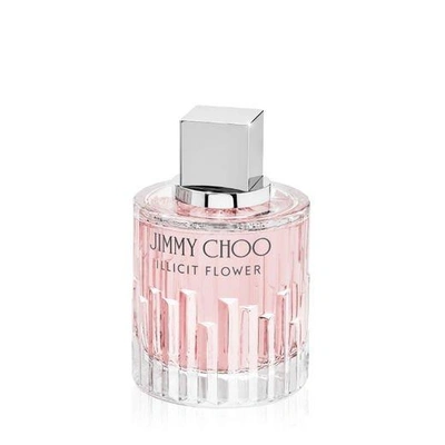 Shop Jimmy Choo Illicit Flower Edt 100ml  Illicit Flower 100ml In Fsp Studded Rose Pink Packaging