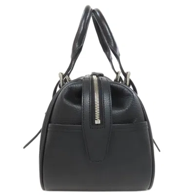 Pre-owned Burberry Black Leather Tote Bag ()