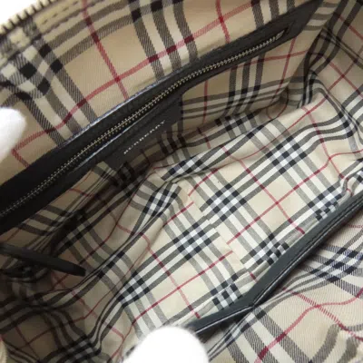 Pre-owned Burberry Black Leather Tote Bag ()