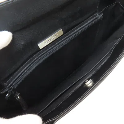 Pre-owned Burberry Black Nylon Leather Tote Bag ()