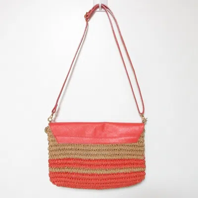 Pre-owned Burberry Blue Label Salmon Pink Leather Shoulder Bag ()