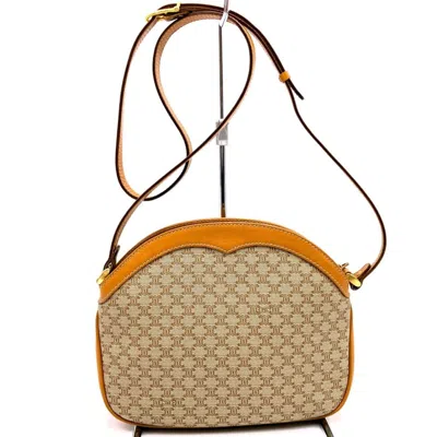 Pre-owned Celine Beige Pvc Shoulder Bag () In Sand