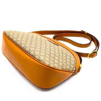 Pre-owned Celine Beige Pvc Shoulder Bag () In Sand