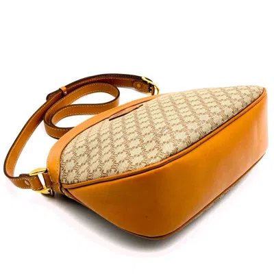 Pre-owned Celine Beige Pvc Shoulder Bag () In Sand