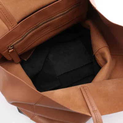 Pre-owned Celine Black Brown Leather Tote Bag () In Multi