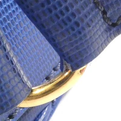 Pre-owned Celine Blue Leather Shoulder Bag ()