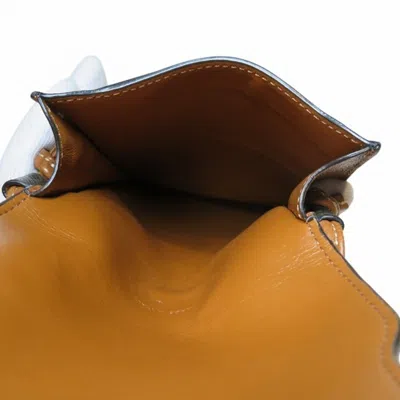 Pre-owned Celine Brown Canvas Leather Pochette Shoulder Bag ()