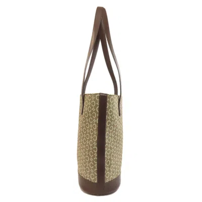 Pre-owned Celine Brown Canvas Tote Bag ()